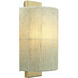Confetti 1 Light 8.25 inch Brushed Brass Wall Sconce Wall Light, Inline