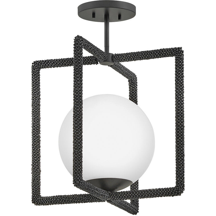 Keona 1 Light 16.25 inch Painted Black Oxide Convertible Semi-Flush Mount Ceiling Light