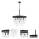 Vesi 5 Light 26 inch Flat Black Pendant Ceiling Light