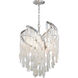Isabel LED 16 inch Satin Nickel Pendant Ceiling Light