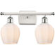 Ballston Norfolk 2 Light 16.00 inch Bathroom Vanity Light