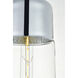 Ashwell 1 Light 5 inch Chrome Pendant Ceiling Light