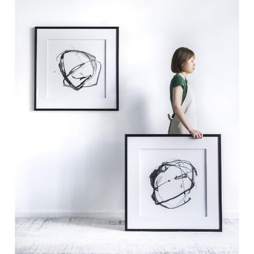 Abstract Black Wall Art