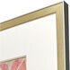 Four Leaves Multi and Green and Yellow and Pink Framed Art, Propac