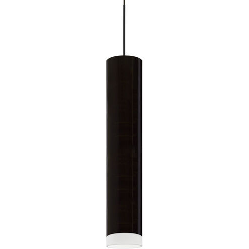 Cafe 1 Light Black Pendant Ceiling Light