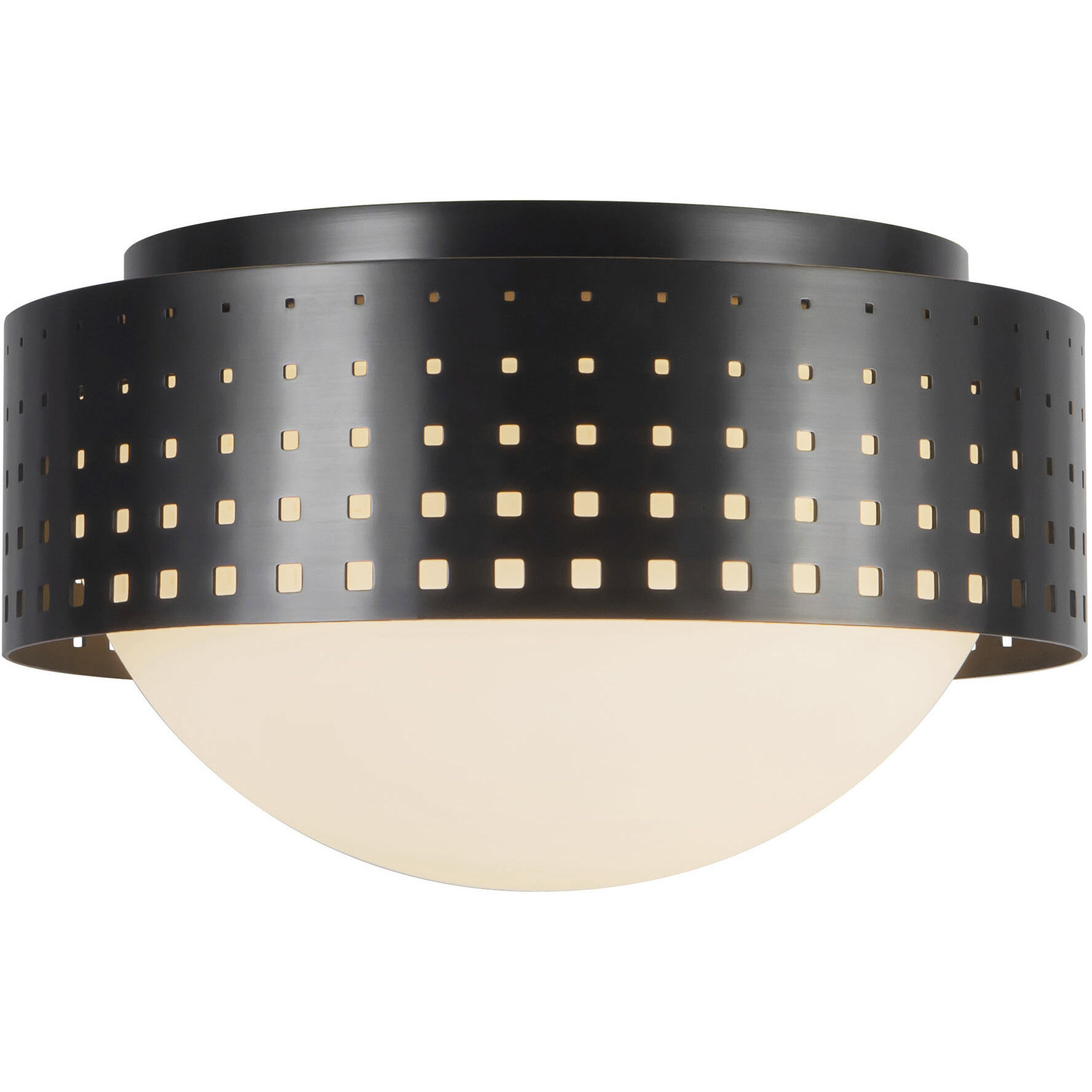 Astoria 2 Light 10 inch Urban Bronze Flush Mount Ceiling Light
