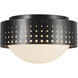 Astoria 2 Light 10 inch Urban Bronze Flush Mount Ceiling Light