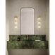 Marni LED 4.38 inch Natural Brass Wall/Vanity Light Wall Light
