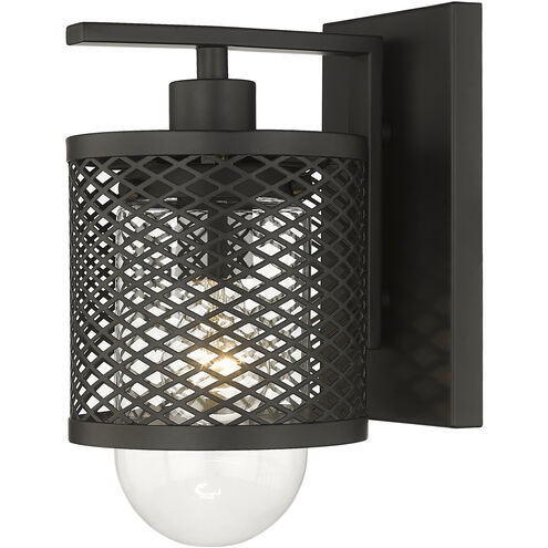 Kipton 1 Light 6 inch Matte Black Wall Sconce Wall Light