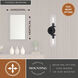 Warren 2 Light 4.75 inch Matte Black Wall Light