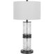 Carrington 31 inch 100.00 watt Charcoal Grey Table Lamp Portable Light