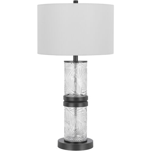 Carrington 31 inch 100.00 watt Charcoal Grey Table Lamp Portable Light