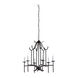 Wildwood 6 Light 27 inch Charcoal Chandelier Ceiling Light