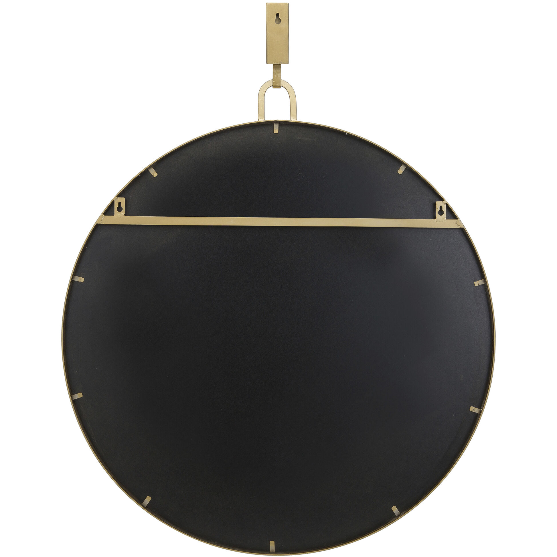 Stopwatch 33.25 X 30 inch Gold Accent Mirror, Varaluz Casa
