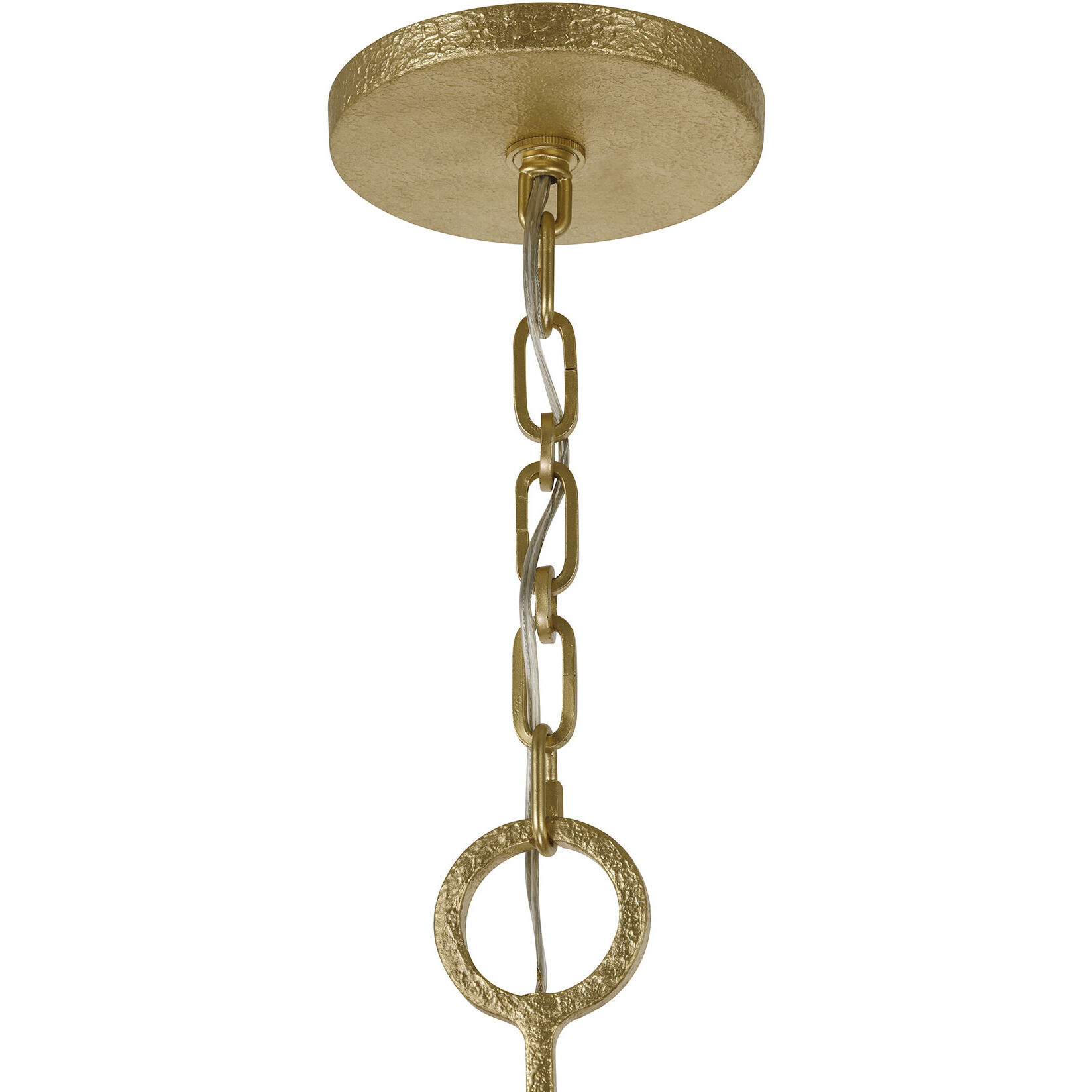 Noah 8 Light 40 inch Gold Armory Chandelier Ceiling Light