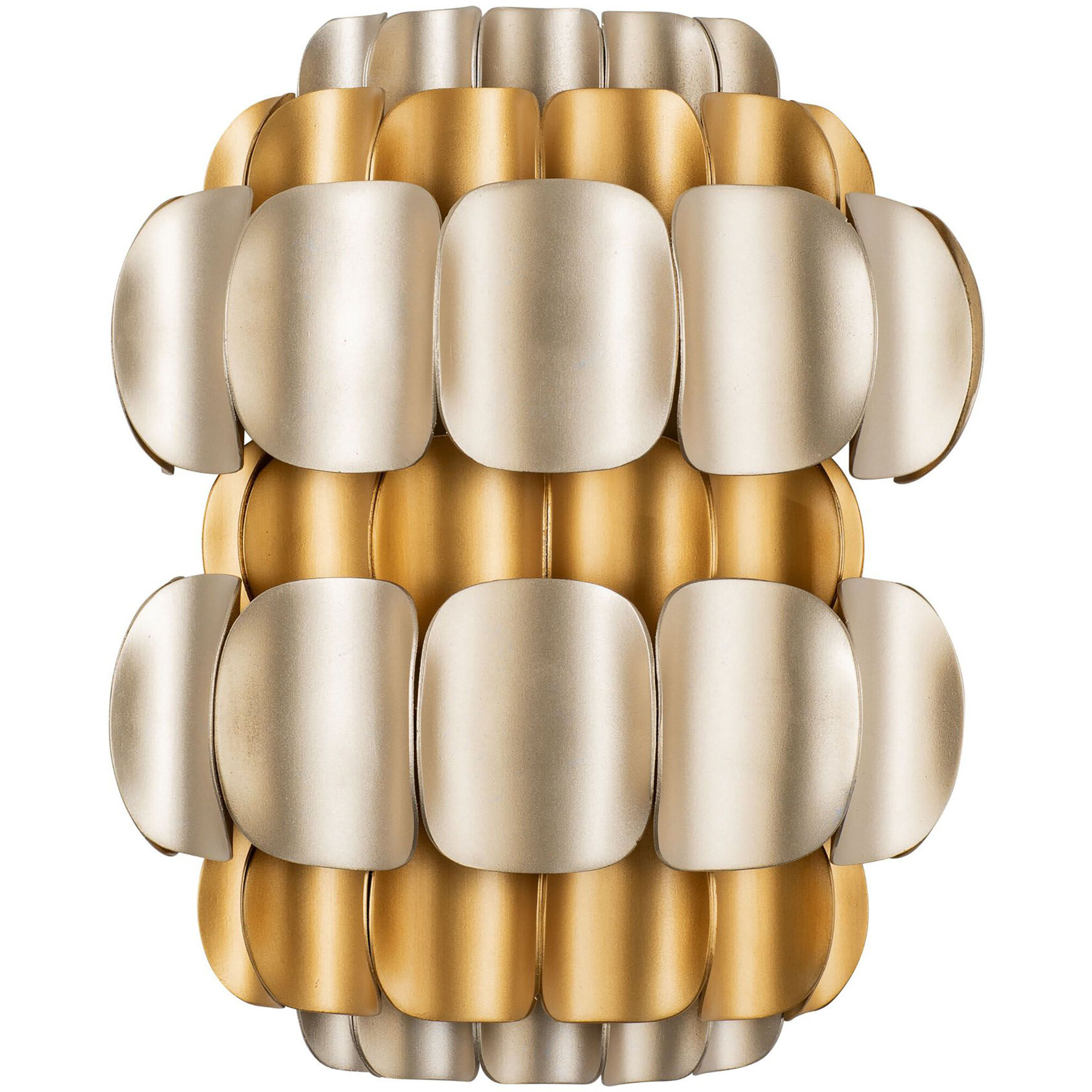 Swoon Sconce Wall Light in Antique Gold, Smithsonian Collaboration