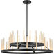 Sean Lavin Sagrada LED 36 inch Bronze Two-Tier Chandelier Ceiling Light