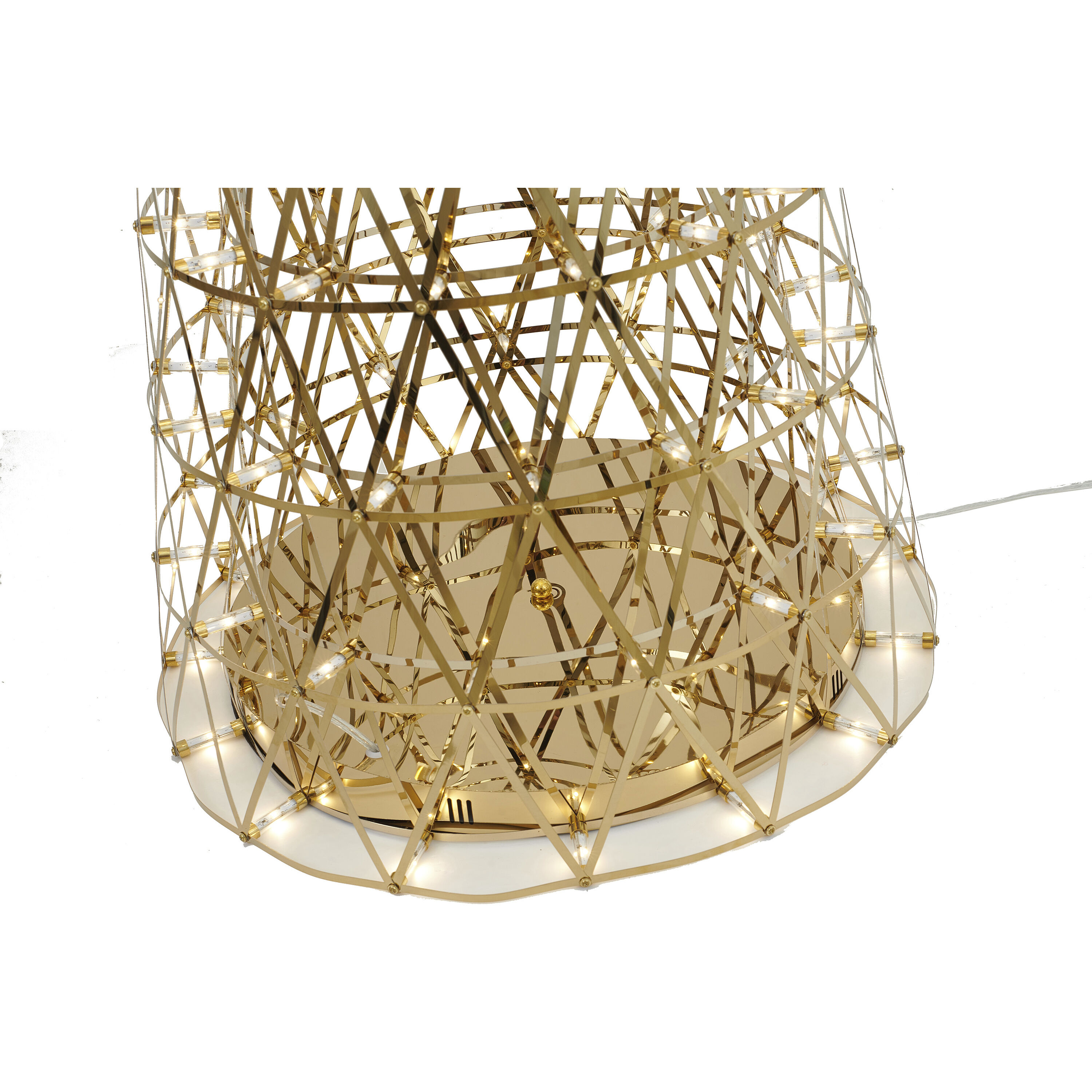 Canada 70 inch 0.30 watt Gold Floor Lamp Portable Light