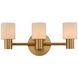 Harlowe LED 19 inch Winter Brass Bath Vanity Light Wall Light