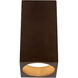 Bosco 5 inch Walnut Flush Mount Ceiling Light