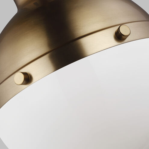 TOB by Thomas O'Brien Hanks LED 8.13 inch Satin Brass Pendant Ceiling Light