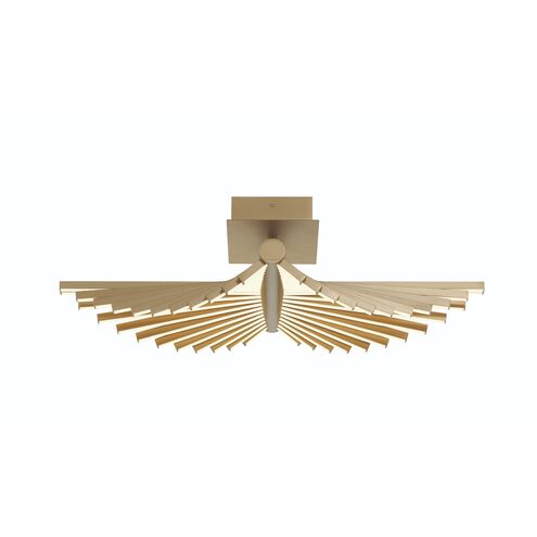 Seraph LED 11.25 inch Gold Flush Mount Ceiling Light
