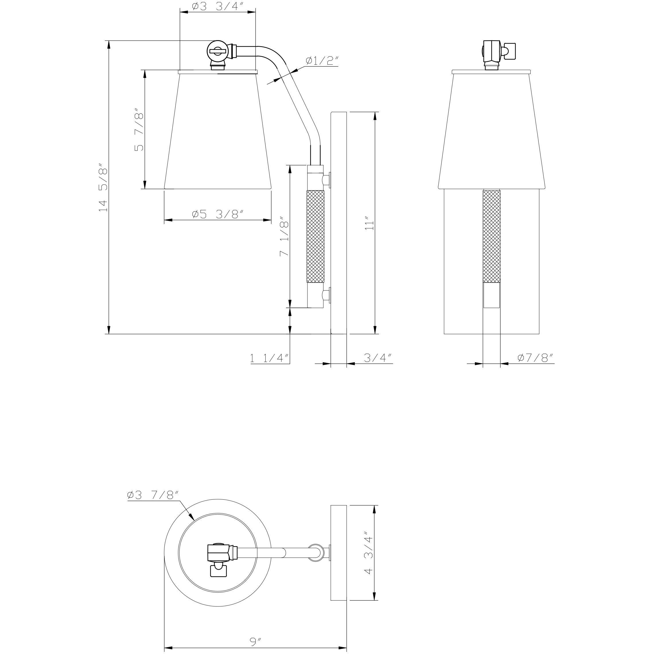 Keith Sconce Wall Light