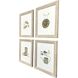 Summer Garden Blue and Yellow and Green and Brown Framed Art, Propac