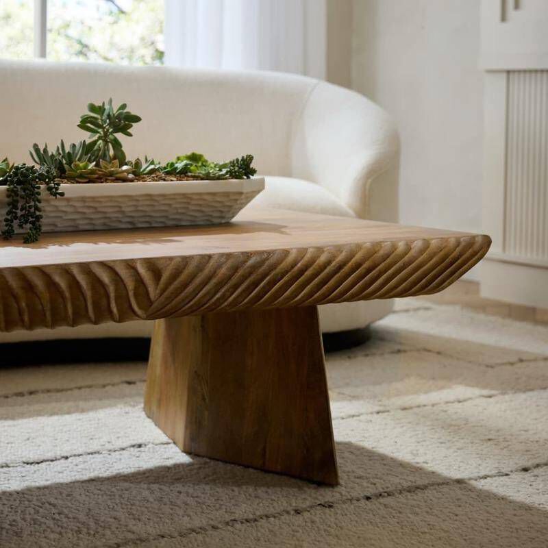 Jetson 51 X 29.5 inch Washed Tobacco Cocktail Table