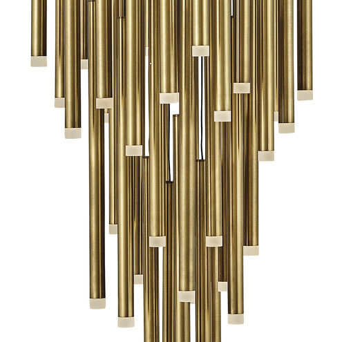 Harmony LED 18 inch Heritage Brass Chandelier Ceiling Light