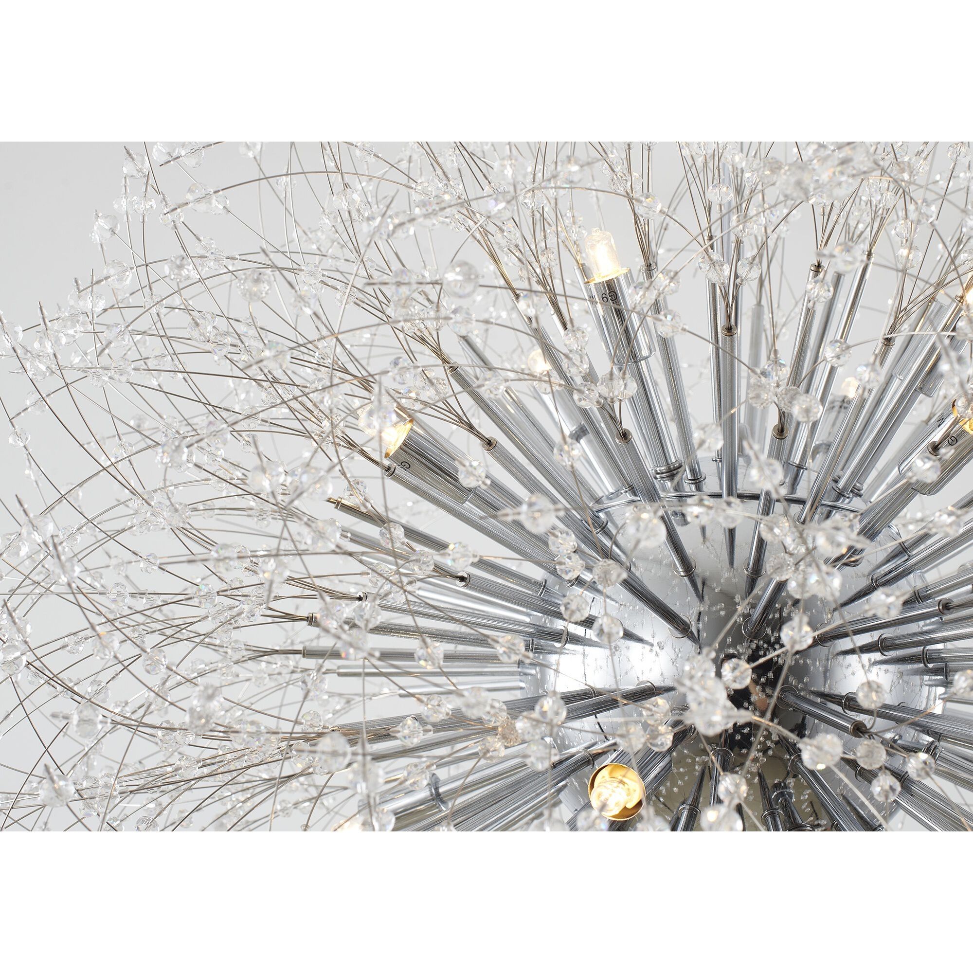 Canada 16 Light 32 inch Chrome Chandelier Ceiling Light