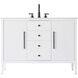 Blakely 48 X 34 inch White Bathroom Vanity Cabinet
