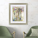 Sunny Path Multi and Pink and Brown and Green Framed Art