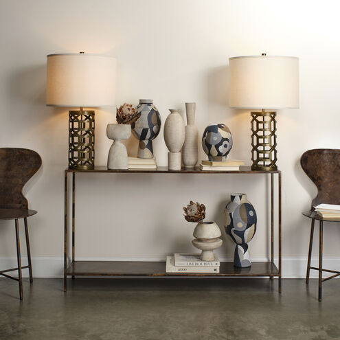 Royal 54 inch Brown Console Table