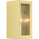 Winfield 1 Light 9 inch Satin Gold Outdoor Small Sconce, Small