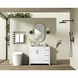 Alina 42 X 34 inch White Bathroom Vanity Cabinet