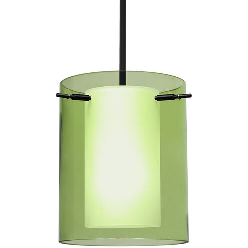Pahu 8 1 Light Black Stem Pendant Ceiling Light
