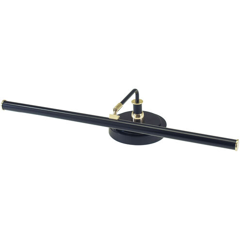 Piano/Desk 4 inch 4.7 watt Black & Brass Piano/Desk Lamp Portable Light in Black and Brass