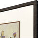 American Goldfinch Yellow and Green and Purple Framed Art, Propac