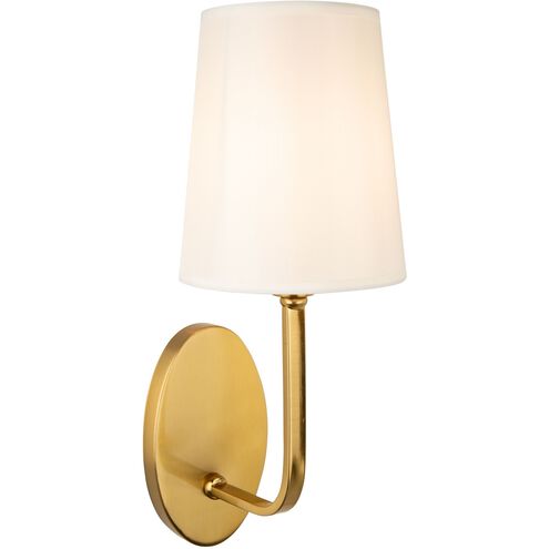Rhythm 1 Light 6.3 inch Brushed Gold Wall Sconce Wall Light
