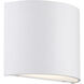 Pocket Wall Sconce Wall Light in White, dweLED