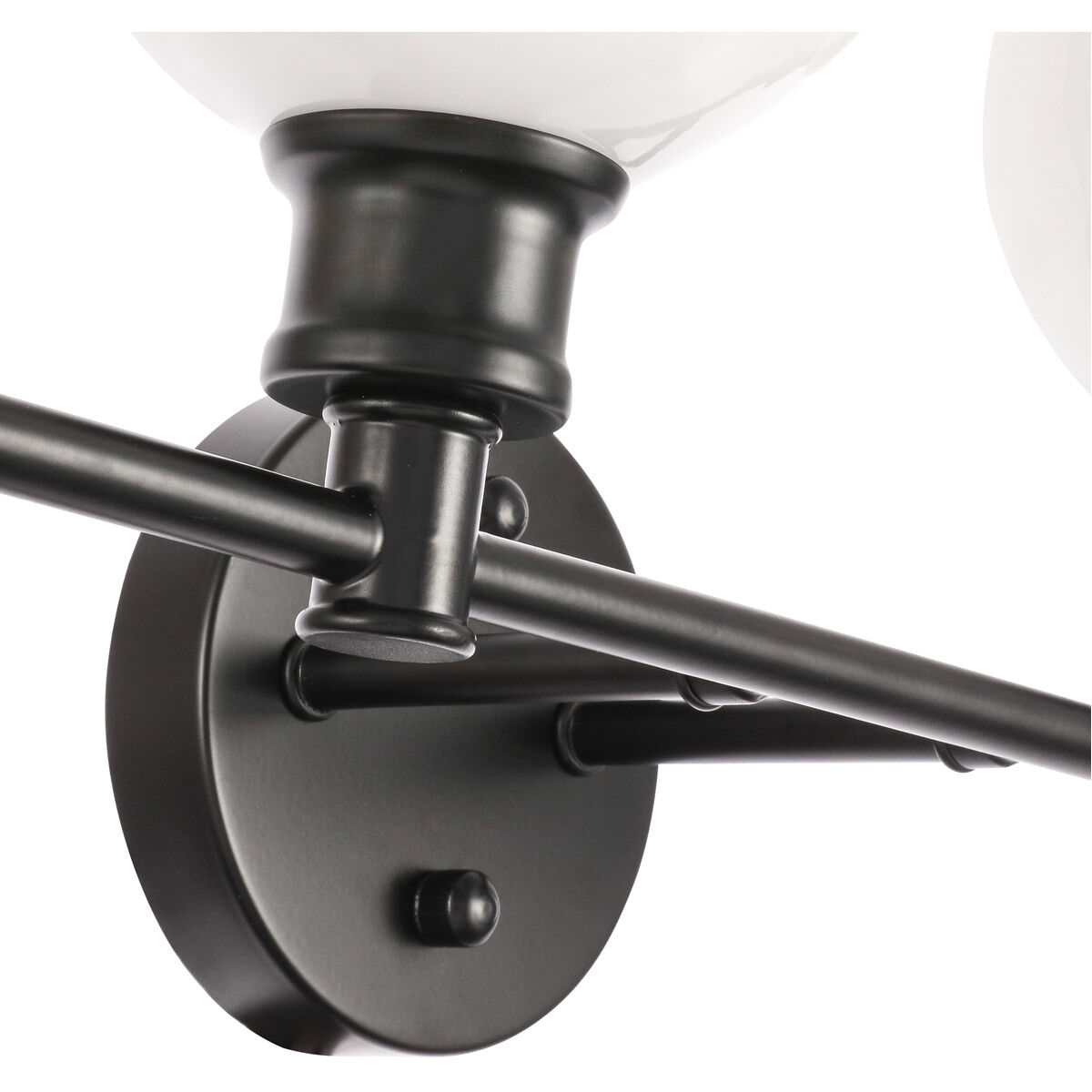 Collier 4 Light 38 inch Black Wall sconce Wall Light