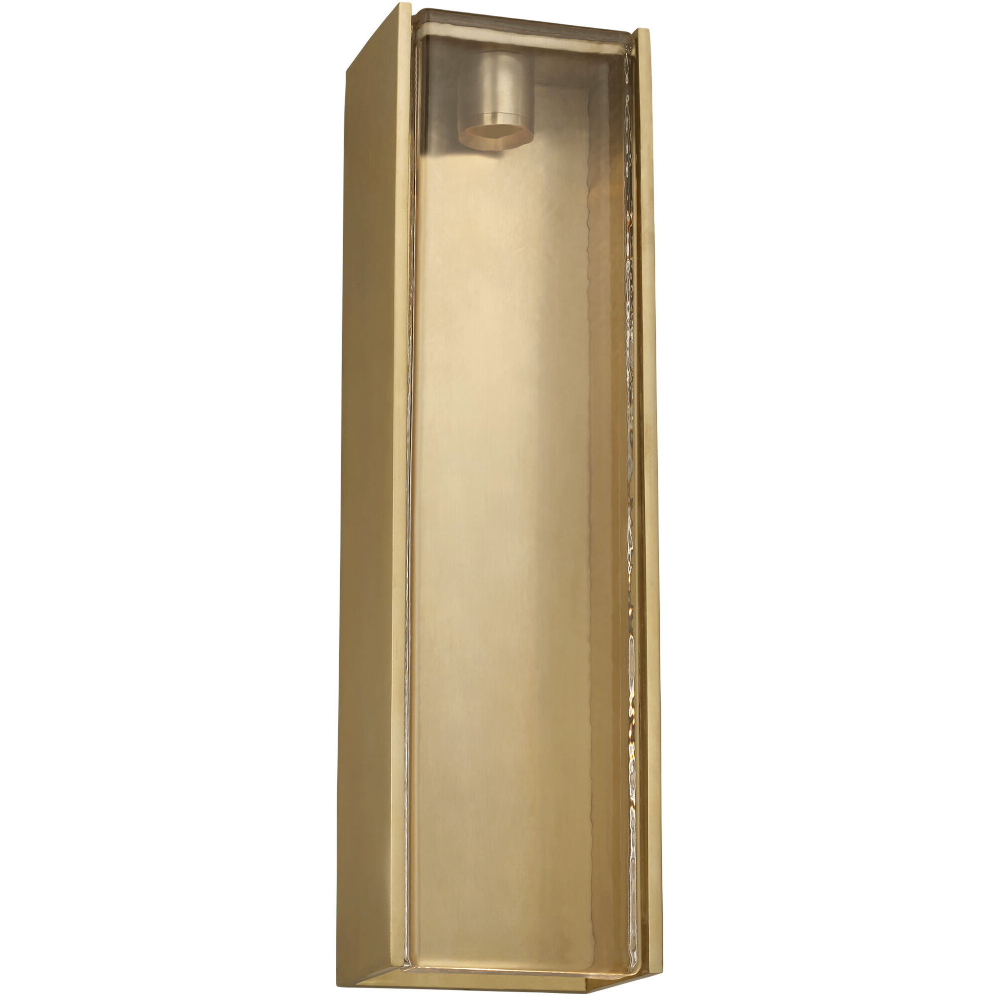 Avroko Maybeck LED 18 inch Hand Rubbed Antique Brass Outdoor Wall Sconce