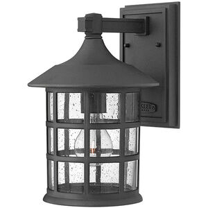 Freeport LED 12 inch Black Outdoor Wall Mount Lantern, Medium