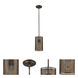 Loft 1 Light 9 inch Oil Rubbed Bronze Pendant Ceiling Light