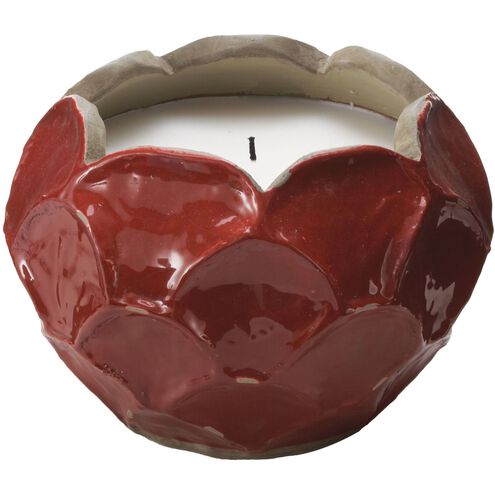 Garnet 8 inch Candle