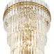 Hayes 31 Light 24 inch Aged Brass Chandelier Ceiling Light