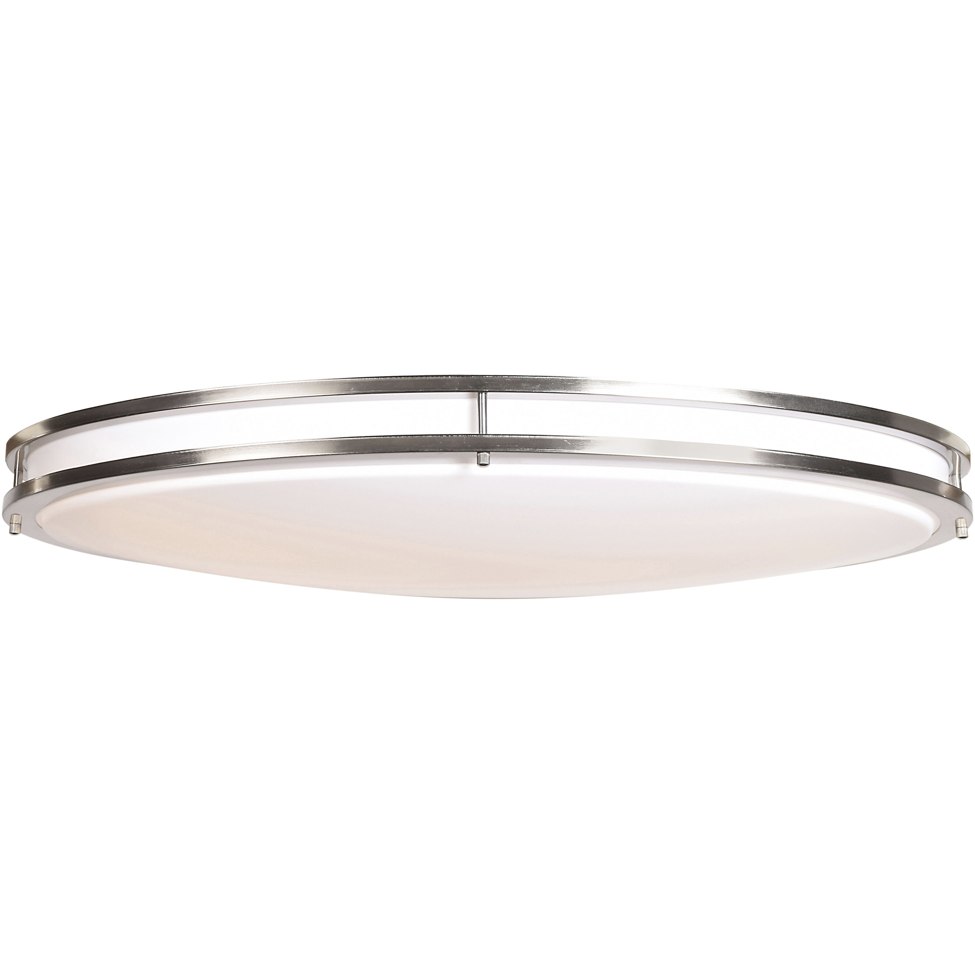 Solero Oval LED 18.25 inch Bronze Flush Mount Ceiling Light