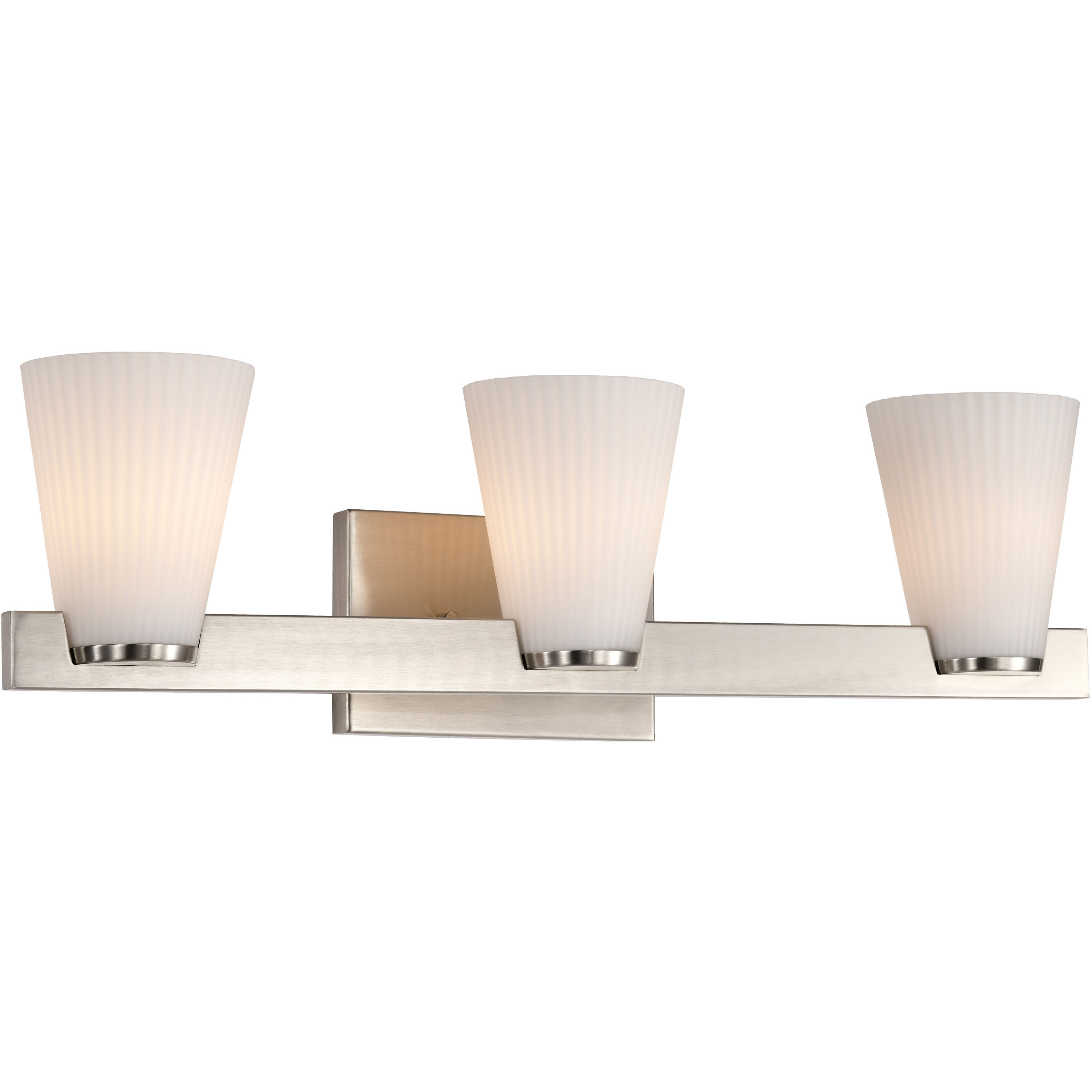 Royale 24 inch Brushed Nickel Vanity Wall Light