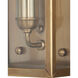 Royster 1 Light 13.75 inch Antique Brass Outdoor Wall Sconce
